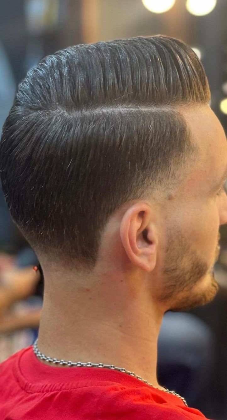 Coupe fade professionnelle